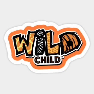 WILD CHILD LOGO Sticker